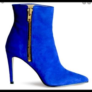 Beautiful H&M Ankle Boots with heels and golden zipper